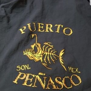 Golden labeled Puerto penasco Sonora Mexico jacket